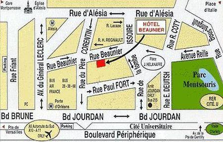 Hotel Beaunier París Exterior foto